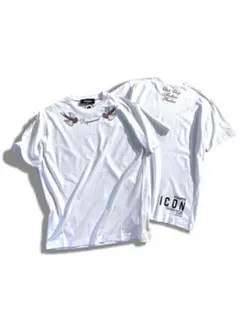 新品未使用 DSQUARED2 クルーネックTシャツ ホワイト XXS