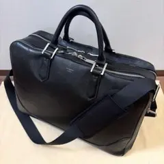 【美品】ペッレモルビダ　レザー　黒　ビジネスバッグ　大容量　A4 PC 収納