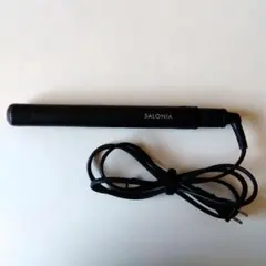 ★SALONIA・ストレートヘアアイロン・ブラック・ヘアアイロン★