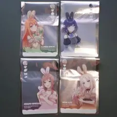 【学園アイドルマスター】クリアカード ノベルティ 4種類セット