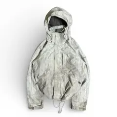 90s Columbia tech jacket マウンテンパーカ モザイク柄