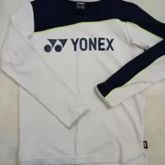 alu様専用 YONEX 長袖Tシャツ JP M ホワイト/ネイビー