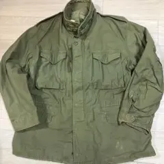 希少　米軍実物　M-65 フィールドジャケット　2nd アルミジップ　L-R