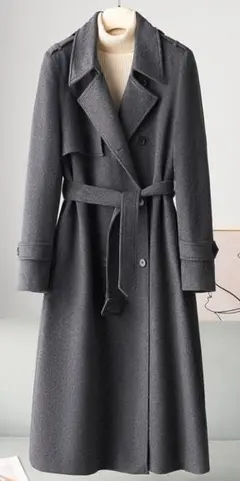 SNIDEL ベルテッドレディコート グレーSWFC245047 美品 - メルカリ
