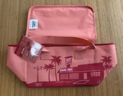 【新品・未使用】Trader Joe's トレジョ　ミニ保冷バッグ　ピーチ