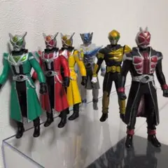 仮面ライダー55周年☆仮面ライダーウィザードフィギュア6体セット