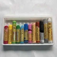 【中古】　クレヨン　サクラクレパス　12色のサムネイル