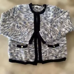 テチチ 未使用品 ミックスニットジャケット