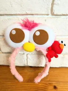 セサミストリート エルモ付きカチューシャ