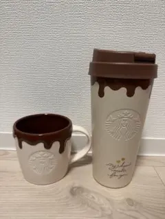 スタバ バレンタイン2026 チョコレート マグカップ タンブラー　セット