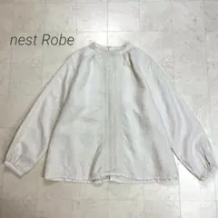 2026年最新】ネストローブ nest robeリネンショートスモックブラウスの
