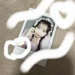 fruits zipper 松本かれん　チェキ larme piki うさぎ fruits zipper 松本かれん チェキ larme piki うさぎ - メルカリ