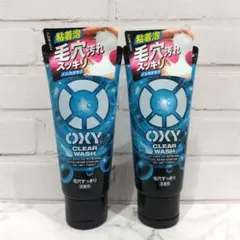 【新品未開封】2本 オキシークリアウォッシュ 吸着泡洗顔 OXY 毛穴のサムネイル