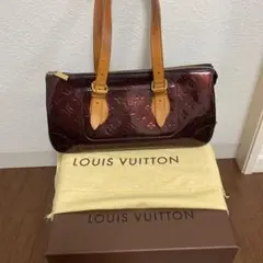 【最終SALE】VUITTON ローズウッド・アベニュー　ヴェルニ　アマラント