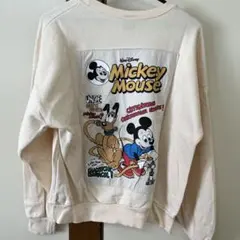 ミッキーマウス グラフィック トレーナー ヴィンテージ品 韓国限定