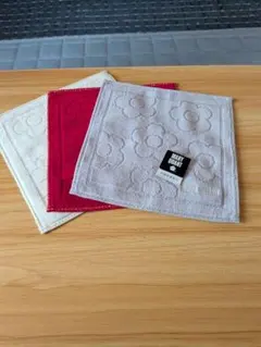 MARY QUANT タオルハンカチ 3枚セット