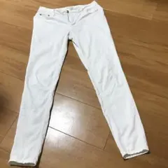 AZUL by moussy デニム スキニーパンツ ホワイト