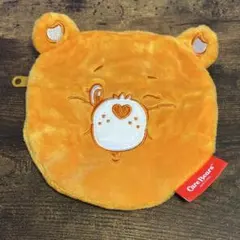 ケアベア ふわふわフェイスポーチ2 オレンジ