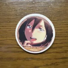 進撃の巨人 FESTA 名古屋 缶バッジ ミカサ キャラバッジコレクション