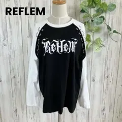 REFLEM ＊ ピアス付き ラグランロングスリーブ カットソーのサムネイル