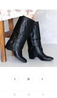 ワイドレッグカバー2WAYロングブーツのサムネイル