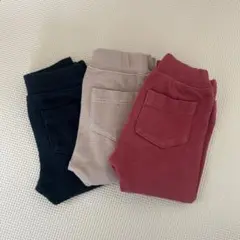 80cm 長ズボン 3色セット