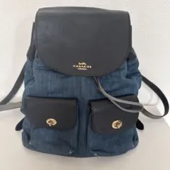 COACH デニム バックパック
