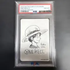 激レア】鑑定済 psa10 ワンピース ナツコミ ステッカー ルフィ 1枚