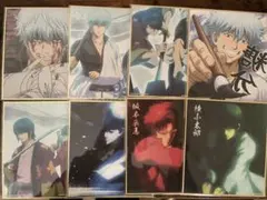 銀魂　コレクタブル色紙　ガチャ　8種コンプリートセット