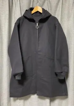 美品　COMOLI 18AW メルトンフーデッドコート 1