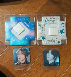 TXT バンダイ ビジュアル スクエア フォト シール ケース ボムギュ