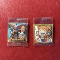 ワンピース 大海賊シール ウエハース　2枚セット