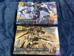 HG 1/144ガンダムダブルオーコマンドクアンタ・デザート＆プルタインガンダム