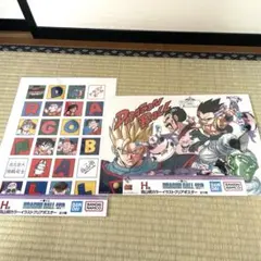 一番くじドラゴンボール40th H賞鳥山明カラーイラストクリアポスター2種