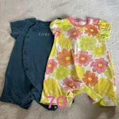ロンパース 70サイズ　２着　半袖