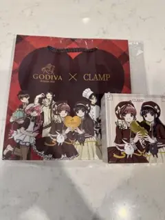 CLAMP ゴディバ　カードキャプターさくら　コラボ　アソートメント　4粒