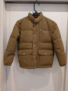 寒さ対策　BAYFLOW 子供用 ブラウン ダウンジャケット 130cm