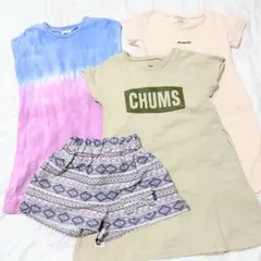 女の子 100cm 夏服 4点セット BREEZE CHUMS any FAM