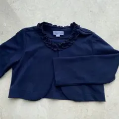 ネイビー　ボレロ　120cm 入学式