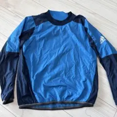 adidas ピステ・ウィンドブレーカー 140 青