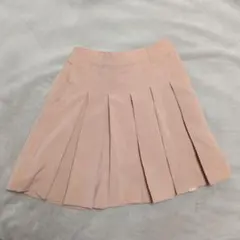 PIN-latte ベージュプリーツスカート　SIZE140