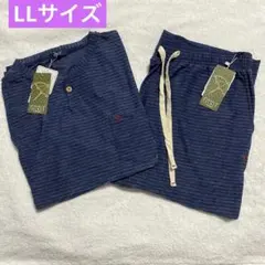 新品 アーノルドパーマー　セットアップルームウェア　ネイビー　LLサイズ 男性用