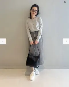 UNIQLO デニムパネルロングスカート　美品