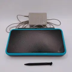 ジャンク New 2DS LL ブラック×ターコイズ
