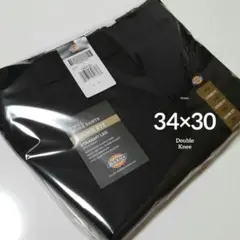 34×30【新品・未使用】ディッキーズ　ダブルニー　85283　　・BLACK・