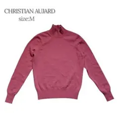[美品] CHRISTIAN AUJARD PARIS ピンク ニット カシミヤ