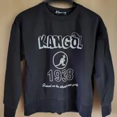 KANGOL KIDS トレーナー ブラック