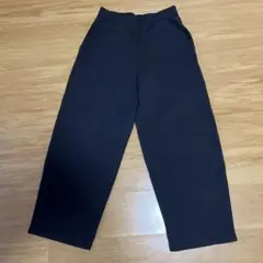 UNIQLO:C スウェットワイドパンツ メンズ S ブラック ユニクロC
