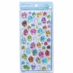 ボンボンドロップシール しずくちゃん