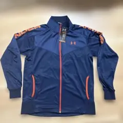 Under Armour ジャージジャケット XL ネイビー/オレンジ